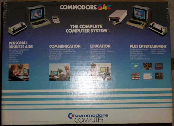 C64
Box -
Back