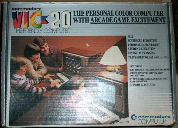 Vic 20 Box -
Front