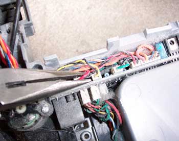 Disconnect wires from the main
board