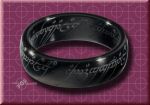 Black titanium 'One
Ring'