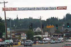 Welcome to Clatskanie Heritage Days - July
4