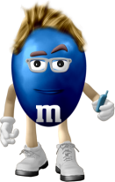 Travis as an
M&M