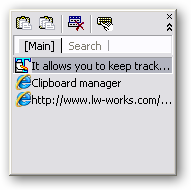 LW-Works Clipboard
Recorder