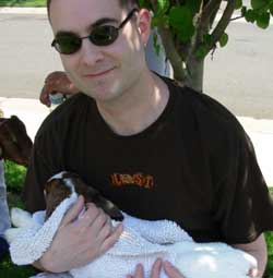 Travis Holds a Baby Goat - Click for the full
album