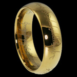 Tungsten carbide "One Ring" from Forever
Metals.