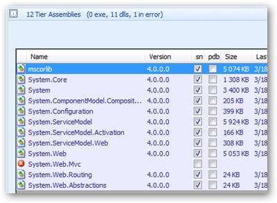 Dependency error - System.Web.Mvc can't be
located.