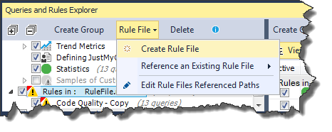 Create a rules file