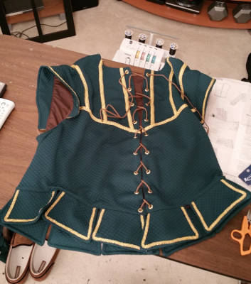 The finished doublet