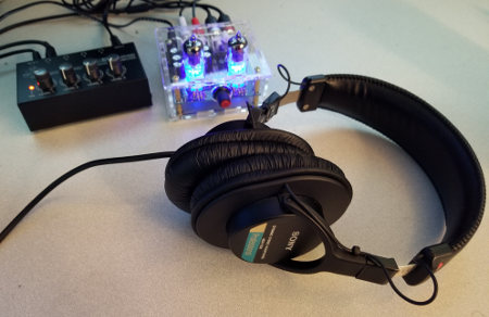 My headphone amp setup