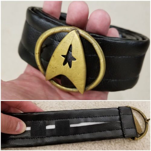 August 2, 2019: The finished belt
